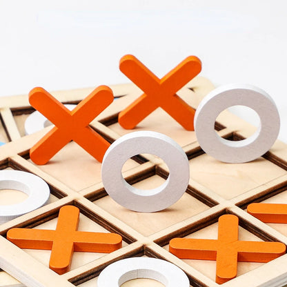 Wooden Tic-Tac-Toe