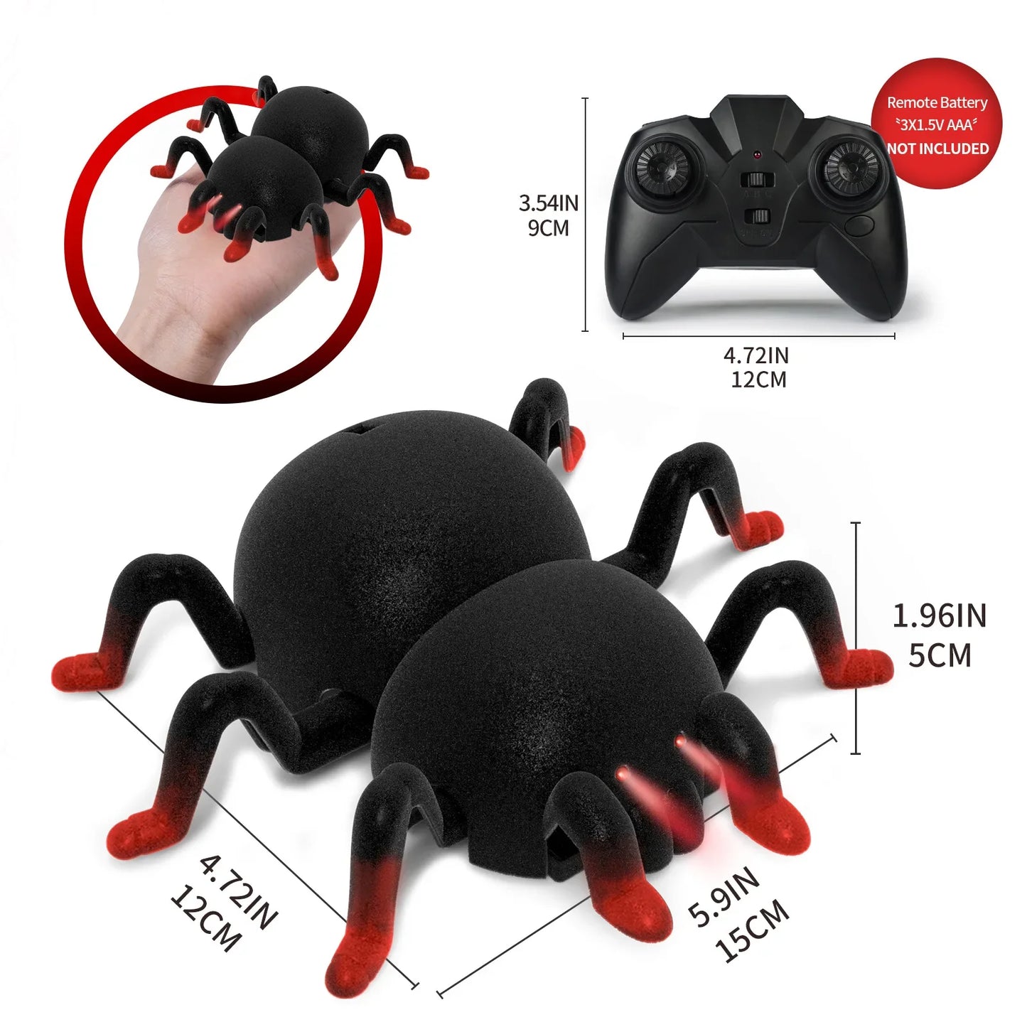 Remote Control Spider