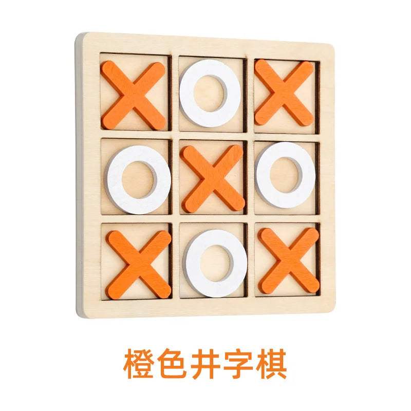 Wooden Tic-Tac-Toe