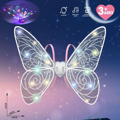 LED Butterfly Wings for Girls