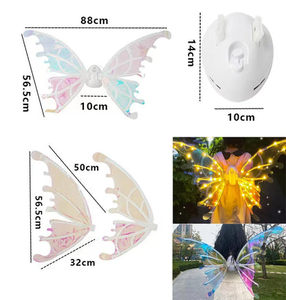 LED Butterfly Wings for Girls