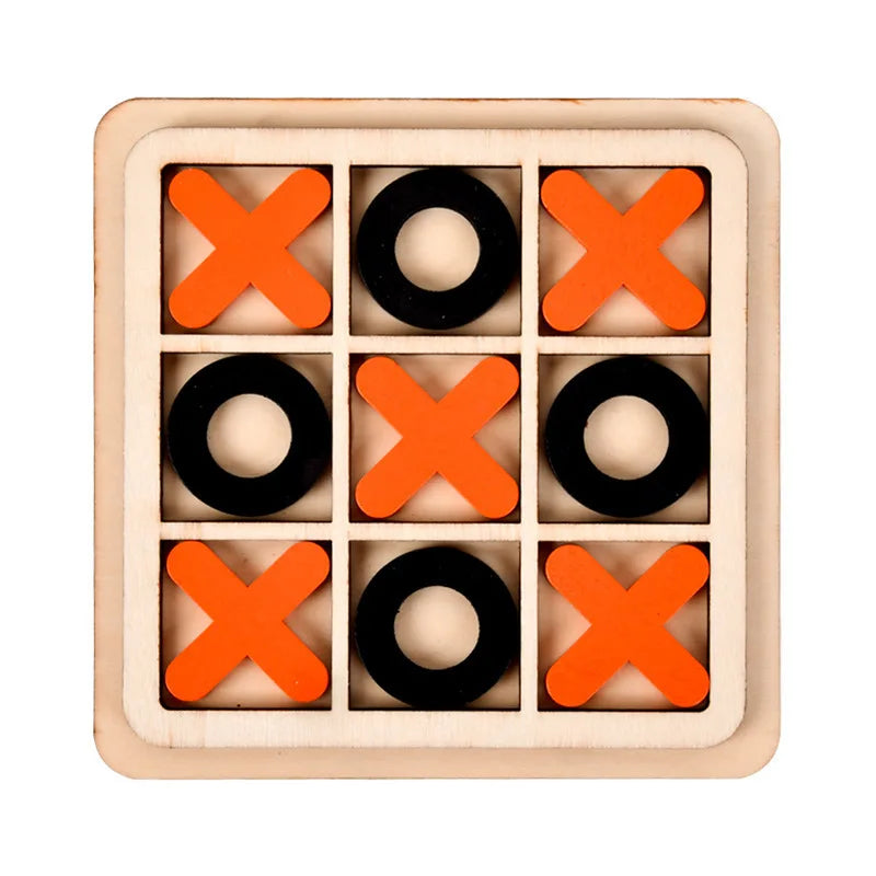 Wooden Tic-Tac-Toe